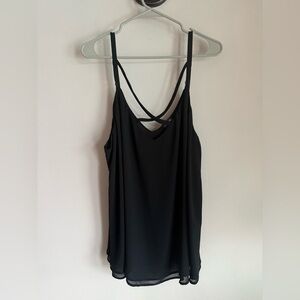 Torrid Black Strappy Camisole nwt